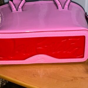 Chic Pink and Red Women's Satchel